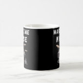 音を立てる：ドラム コーヒーマグカップ (中央)