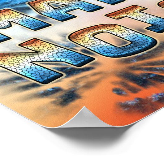 音を立てる ポスター (角)