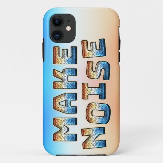 音を立てる Case-Mate iPhoneケース (裏面)