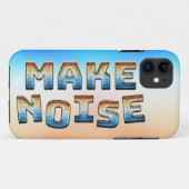音を立てる Case-Mate iPhoneケース (裏面(横))