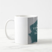 音を聞き続ける コーヒーマグカップ (左)