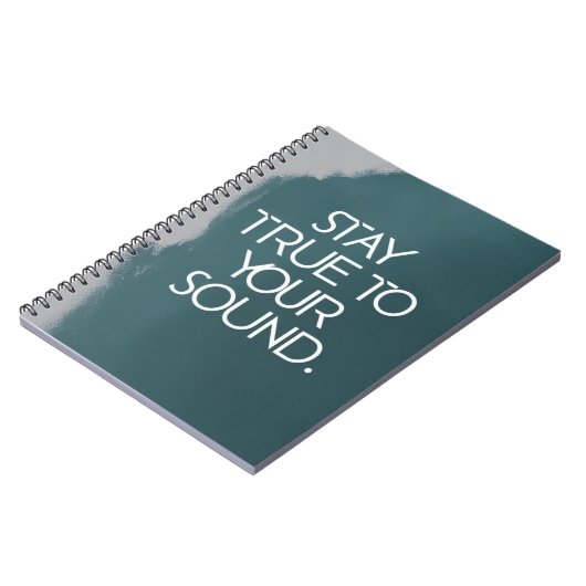 音を聞き続ける ノートブック (左側)