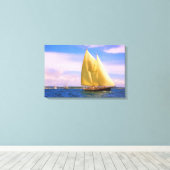 音を鳴らす キャンバスプリント (インサイチュ (ウッドフロア))