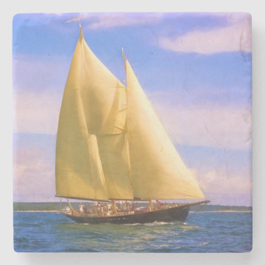 音を鳴らす ストーンコースター (正面)