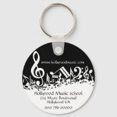 音カスタマイズ音業広告務 キーホルダー (正面)