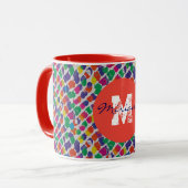 音カラフルがする マグカップ (正面左)