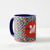 音カラフルがする マグカップ (正面左)