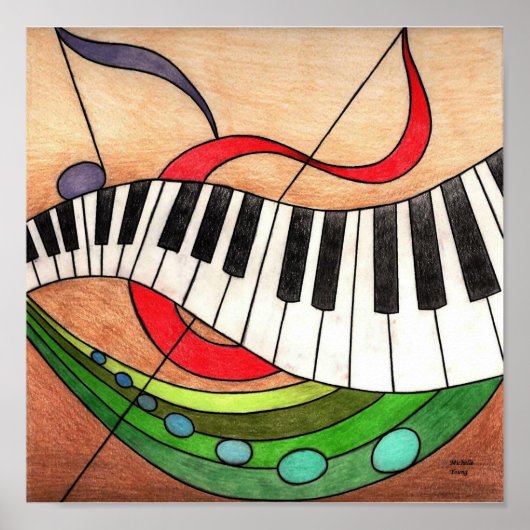 音カラフル楽 ポスター (正面)