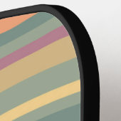 音カラフル波 ピックルボールラケット (左詳細)