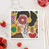 音ポップ・アートの楽 スタンダードランチョンナプキン (インサイチュ)