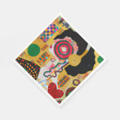 音ポップ・アートの楽 スタンダードランチョンナプキン (角)