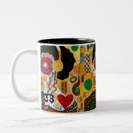 音ポップ・アートの楽 ツートーンマグカップ