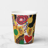 音ポップ・アートの楽 紙コップ (右)