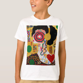 音ポップ・アートの楽 Tシャツ