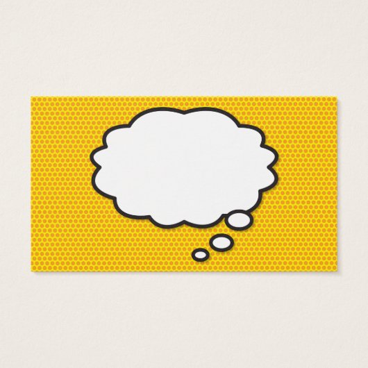 音声と考え気泡のおもしろいレトロ漫画書 (裏面)