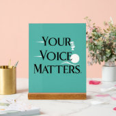 音声の設定オプション2 アクリルサイン (ウェディング)