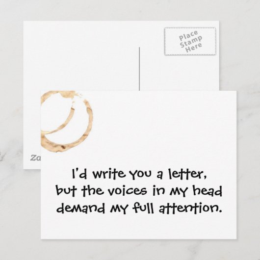 音声はがき ポストカード (正面/裏面)