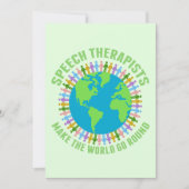 音声セラピストが世界をSLPに巻き込む カード (正面)