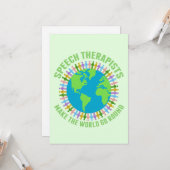 音声セラピストが世界をSLPに巻き込む カード (正面/裏面インサイチュ)