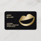 音声セラピスト料 名刺 (正面)