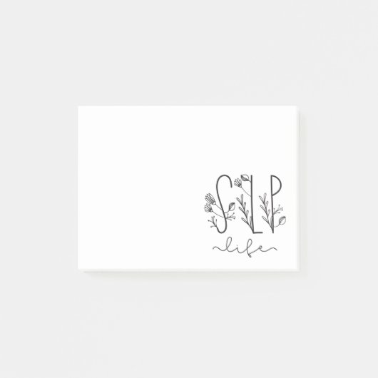 音声セラピスト言語病理学者 ポストイット (正面)