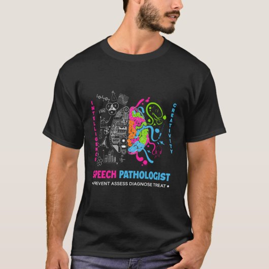 音声セラピスト言語病理学者Slp Tシャツ (正面)