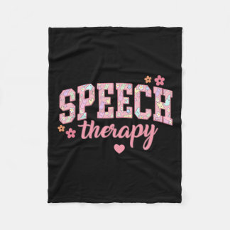 音声セラピーイースター通信セラピストSlp フリースブランケット