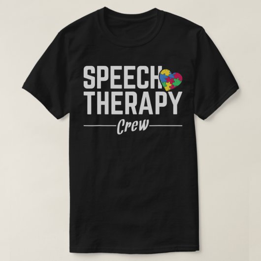 音声セラピークルー病理言語言語Ther Tシャツ (デザイン正面)
