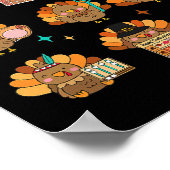 音声セラピートルコSlp音声セラピスト秋Th ポスター (角)