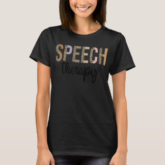 音声セラピー言語病理学者Therap Tシャツ