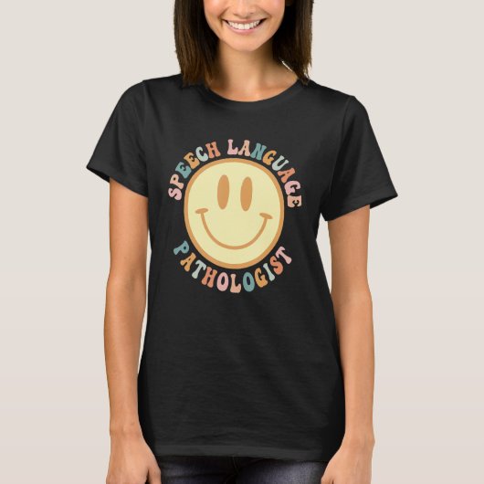音声セラピー言語病理学者Therapi Tシャツ (正面)