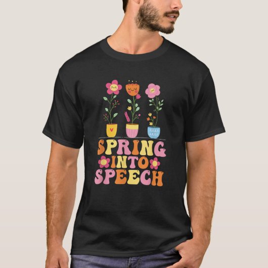 音声セラピー言語病理学CCC SLP S Tシャツ (正面)