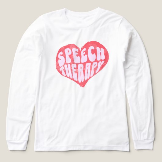 音声セラピー音声言語セラピスト トライブレンドＴシャツ (デザイン正面)
