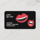 音声セラピー 名刺 (正面)