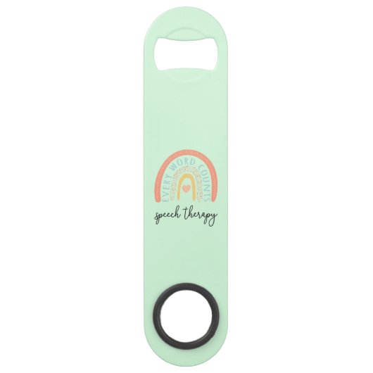 音声セラピーII – すべての単語数 スピード栓抜き (正面)