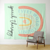 音声セラピーII – すべての単語数 タペストリー (インサイチュ(横))