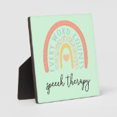 音声セラピーII – すべての単語数 フォトプラーク (正面)