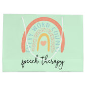 音声セラピーII – すべての単語数 ラージペーパーバッグ (裏面)