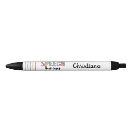 音声セラピーSLP音声セラピー学生ギフト 黒ボールペン