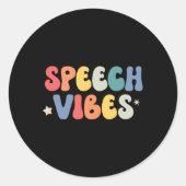 音声セラピーVibes言語病理学院S ラウンドシール (正面)