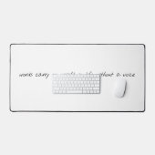 音声デスクマットなしで デスクマット (キーボード&マウス)