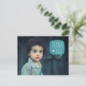 音声バブルありがとうポストカード ポストカード (スタンド正面)