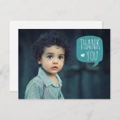 音声バブルありがとうポストカード ポストカード (正面/裏面)