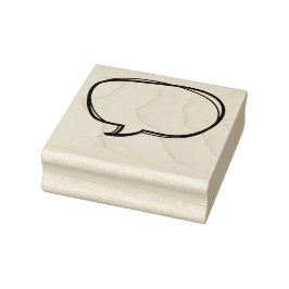 音声バブルカスタム先生スタンプ ラバースタンプ