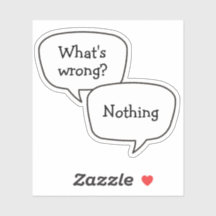 音声バブルステッカー