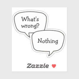 音声バブルステッカー シール