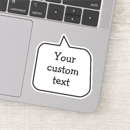 音声バブルステッカー シール (詳細)