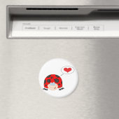 音声バブル付きラディバグ マグネット (インサイチュ (食洗機))