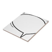 音声バブル – 独自の文字を追加！ タイル (側面)