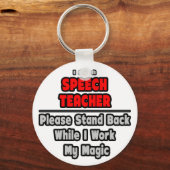 音声先生...作業魔法 キーホルダー (正面)